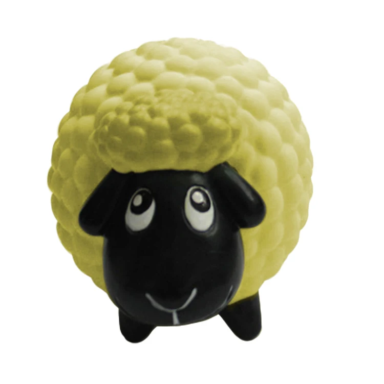 Taiwan Manufacturer Wholesale Safe Reliable Plastic Material Yellow Color Squeak Toy Easy Chew Vinyl Toy