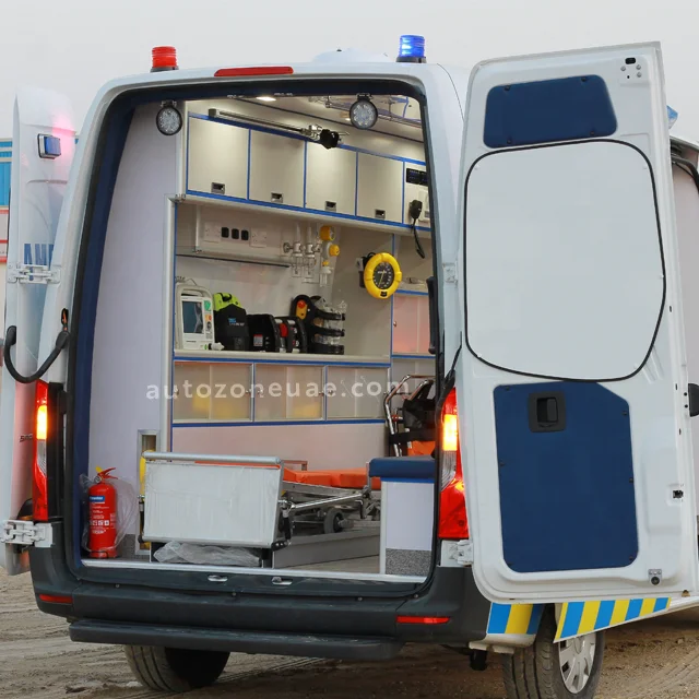 High Quality ICU Ambulance Brand New and Used Fully Equipped with Diesel & Gasoline Fuel Options Manual Transmission