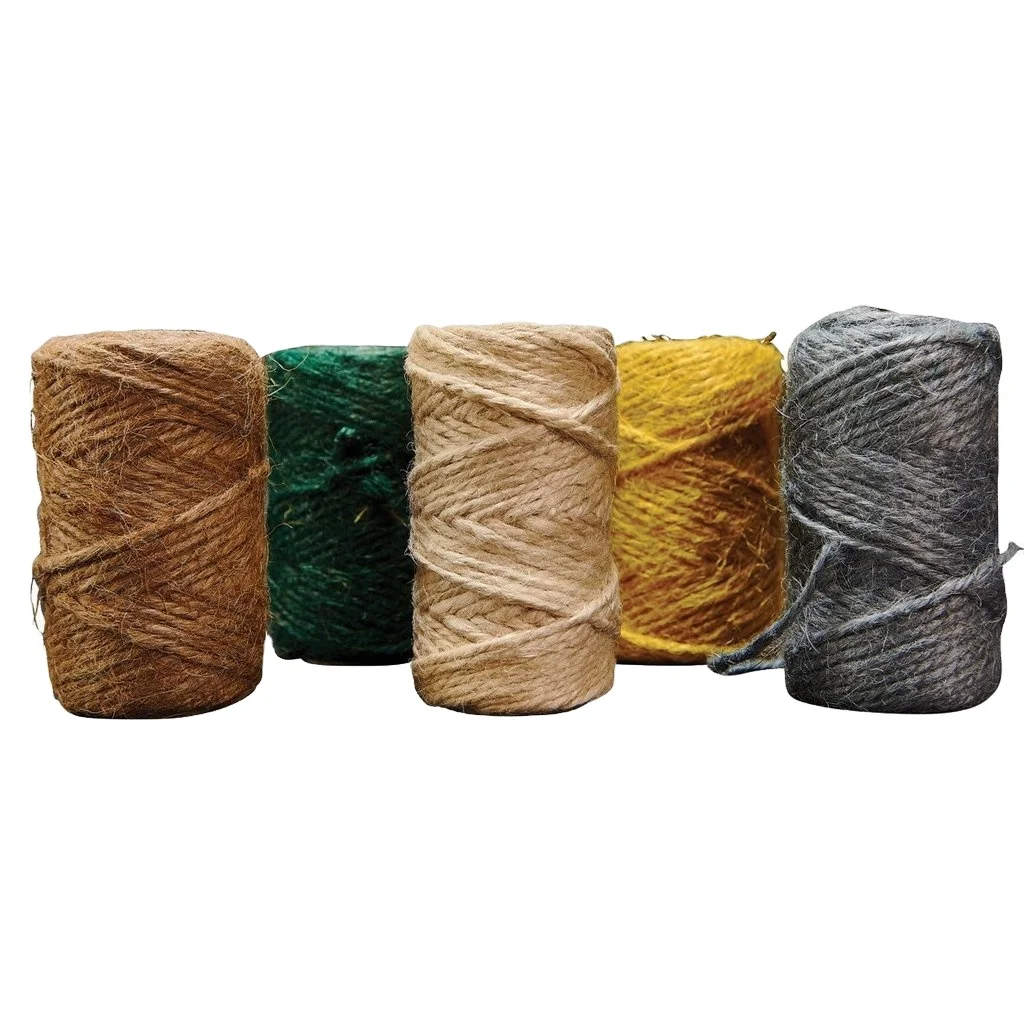 BETTER QUALITY JUTE YARN 100% Nature FROM BANGLADESH