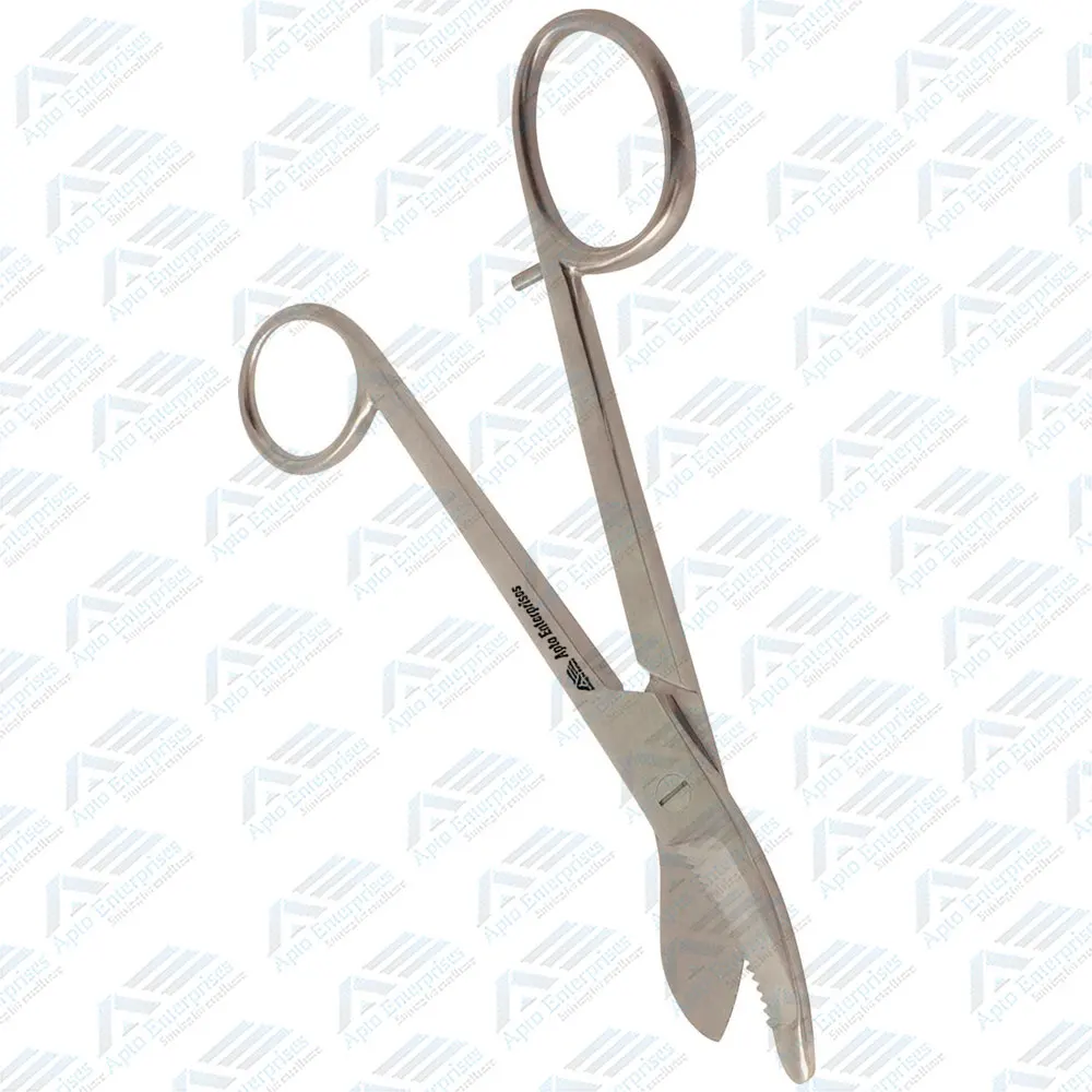 Plaster Scissors Bruns High Quality Burns Orthopedic Instruments Set Stainless Steel Bruns Shape Scissors Manual Instruments