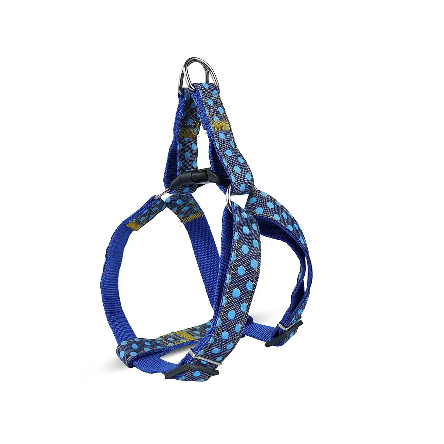 Best Printed Nylon Walking Dog Harness Vest XL Size Tactical Style with Leather Neoprene Polyester Material for Sale