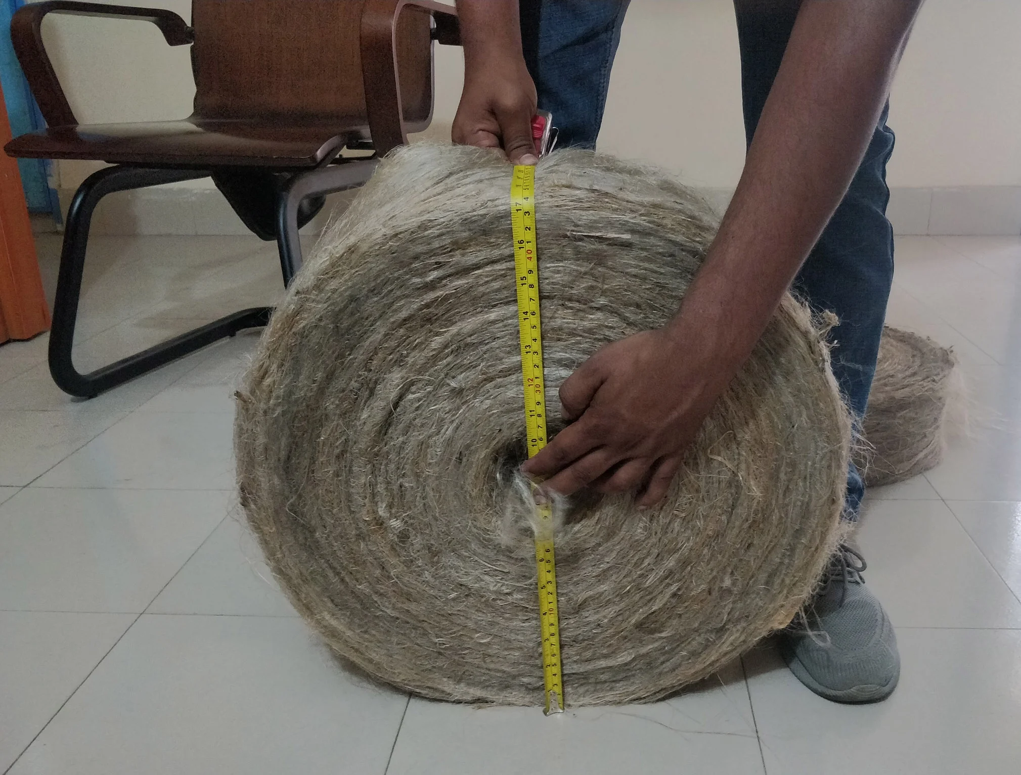 Джутовый Серебряный филасс, 100% натуральный экологически чистый биоразлагаемый, ориентированный на экспорт для гипсокартона из бангладеш