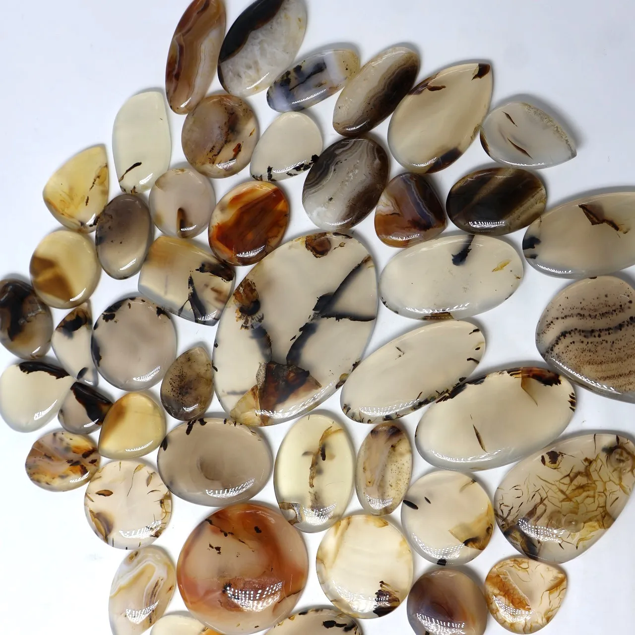 hot sale Montana Agate Gemstone Cabochon Loose Gemstones Online Wholesale Dealers in Jaipur Buy Gemstone Now! factory price