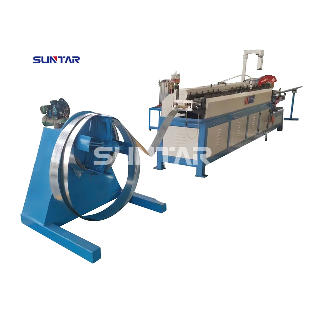 SUNTAY TDC Flange forming machine T20 air metal duct sheet flange forming machine for sale