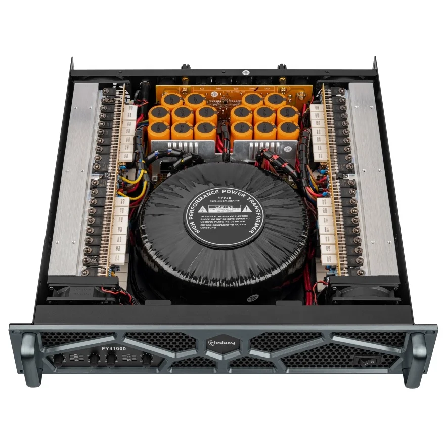 Top Sale Tube Receiver Amplifier Hifi Audio Home Stereo Class D 2U Smart Home Audio System Amplifier