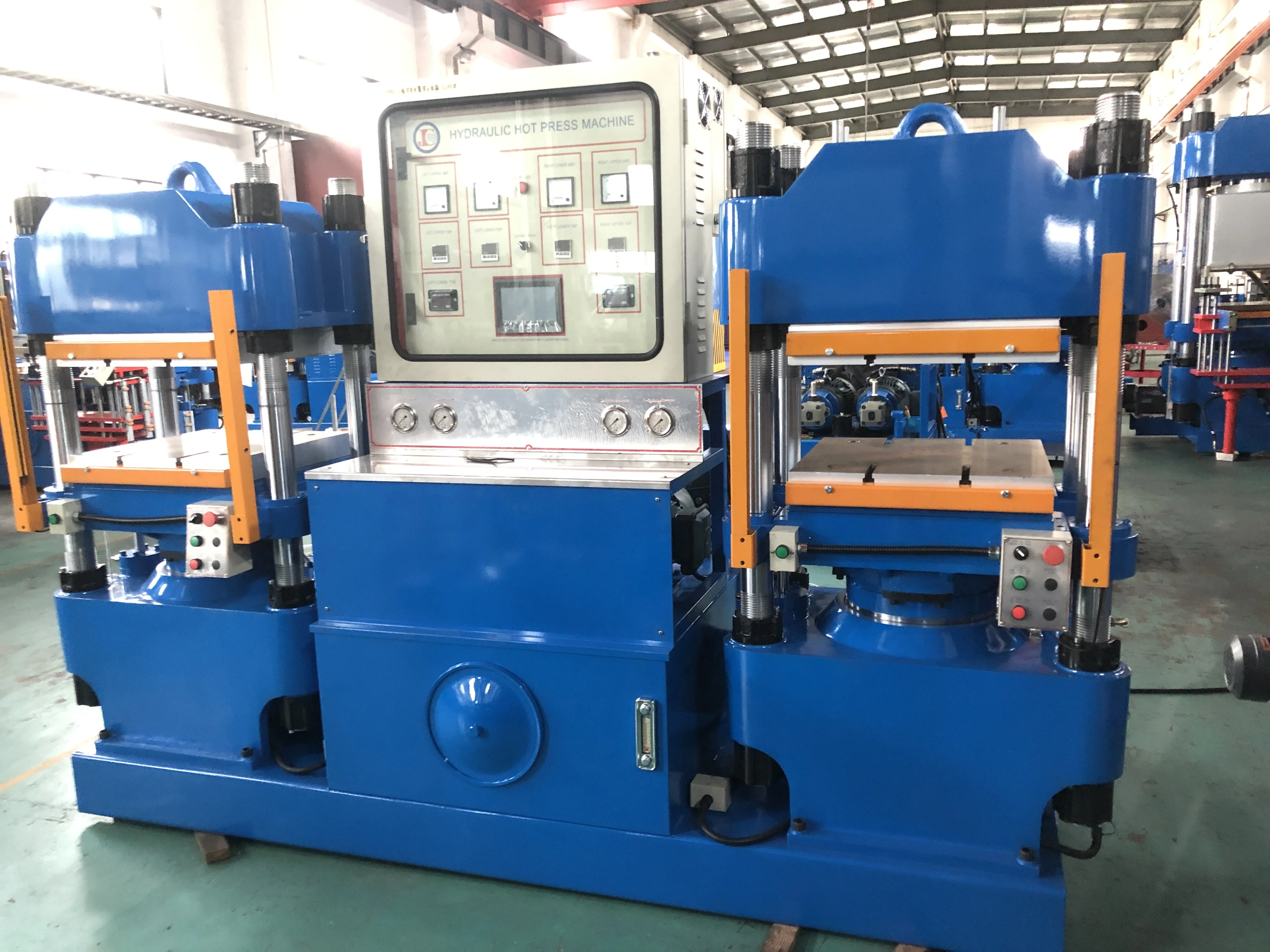 Rubber Stoppers Making Machine / Hydraulic Hot Press Vulcanizing Machine for making Rubber Stoppers