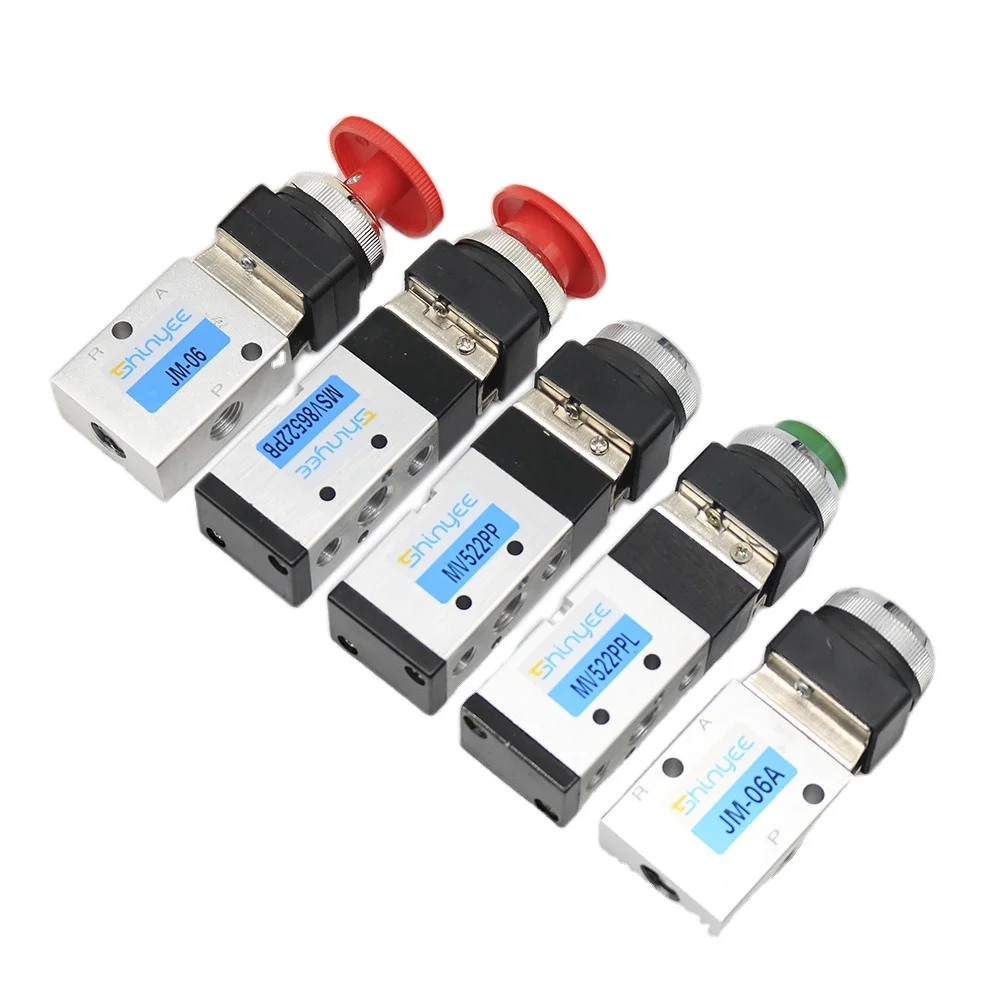 SHINYEEPNEUMATIC популярный продукт MSV86522PB нажимная кнопка отпускного клапана воздуха Кнопка Пневматического клапана