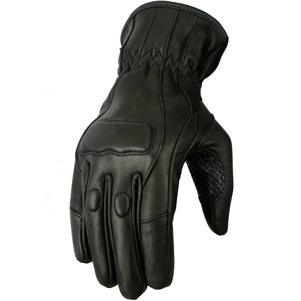 Leather Motorcycle Gloves Road Racing Anti Slip Winter Ladies Bikers Riding Glove Tactical operation Gloves for law enforcement