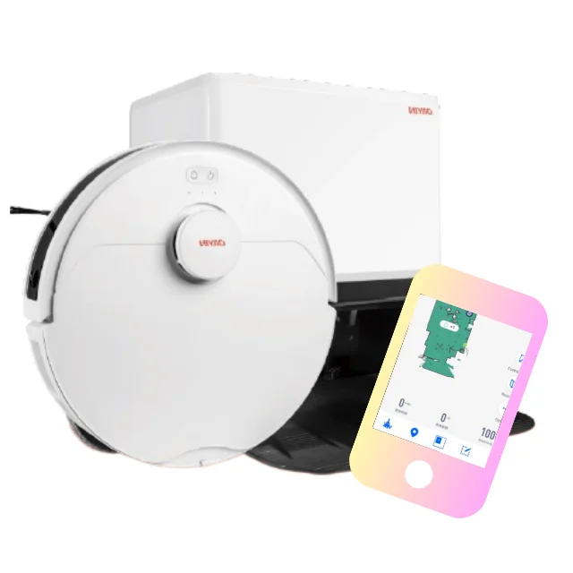 New Design Automatic Charging Dock Home Appliance Auto Vacuum Cleaner