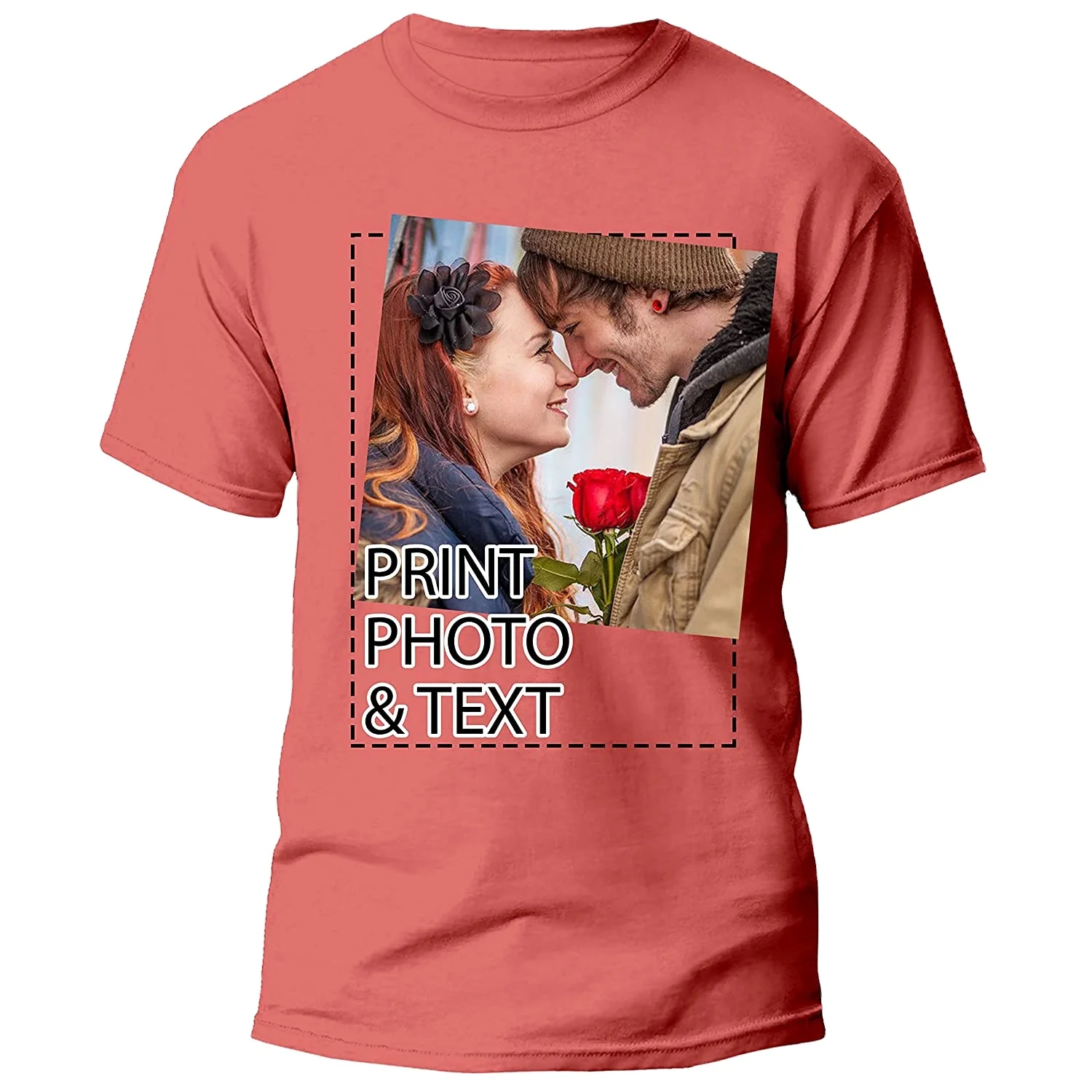 Hot Selling Men Apparel Clothing Blank Plain T shirt O-Neck 100% Cotton Custom Logo Floral Printing T-shirt From Bangladesh