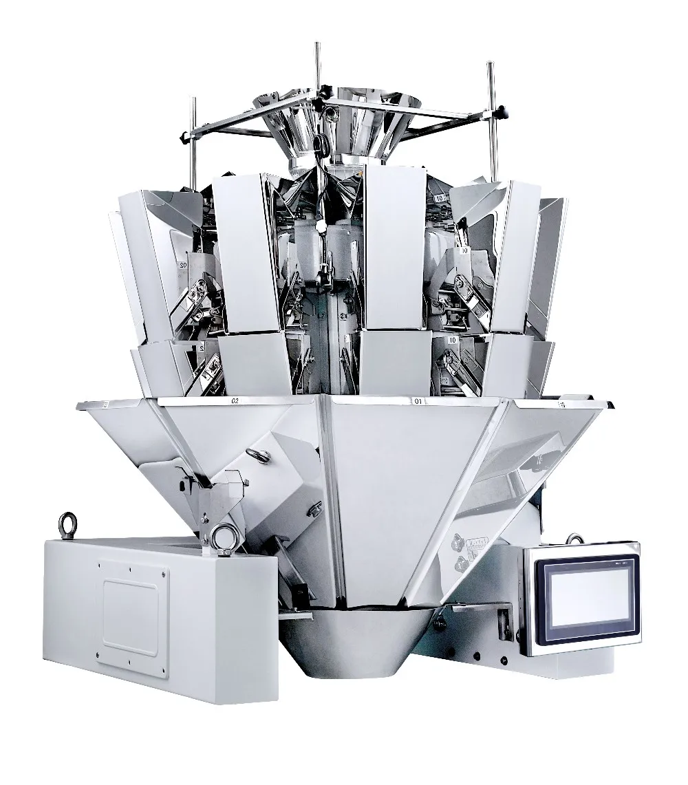 Standard 14 head multihead weigher weighing and packing machine for weighing snack foods