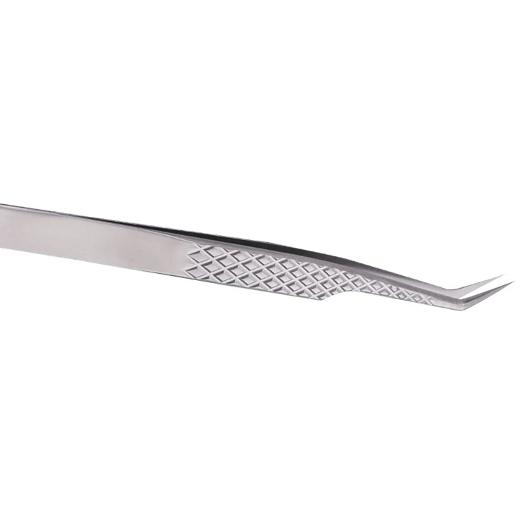New Style Ultra Precise Tip Improve for 3D 6D Eyelashes Extension tweezers long boot volume isolation stainless steel tweezers