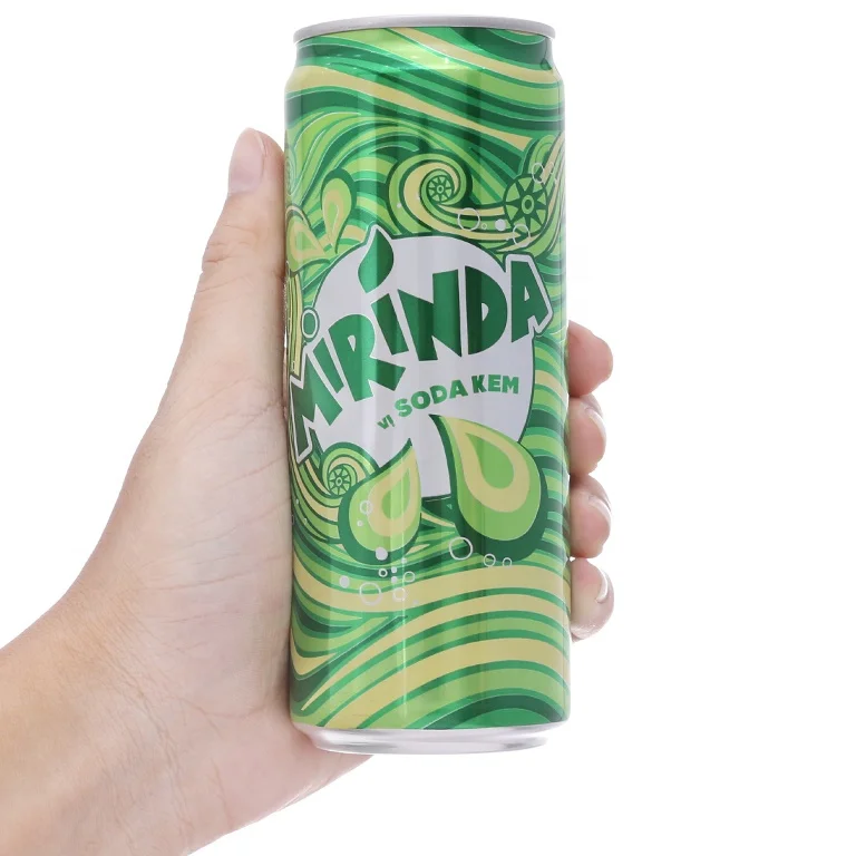 MIRINDA CREAM SODA FLAVOR SOFT DRINK CAN 330ML