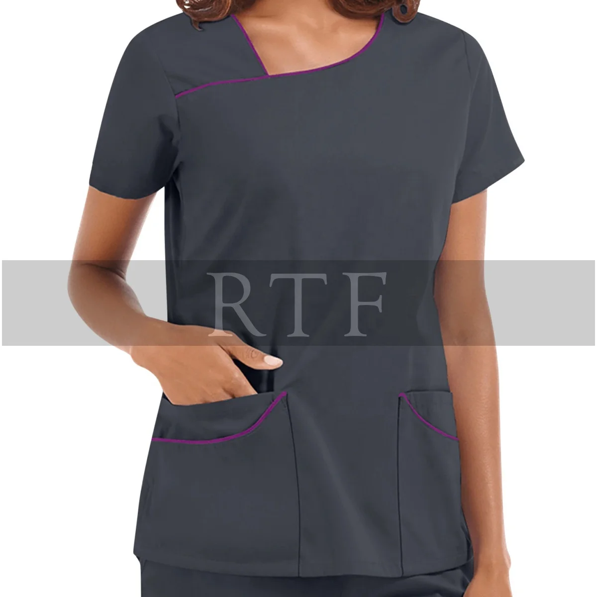 Hospital Nurse Uniforms Comfortable Medical Stylish Scrub Suits New Design Hospital Women Nurse Tops And Pants Set