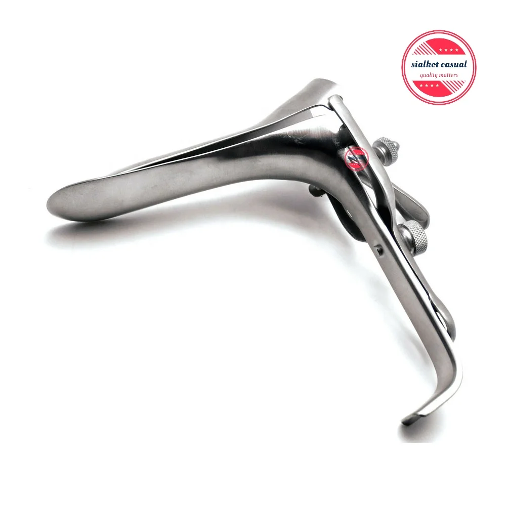 High Quality Free Sample Collin Vaginal Speculum Large Black Coated Surgical Vaginal Speculum Birth Control
