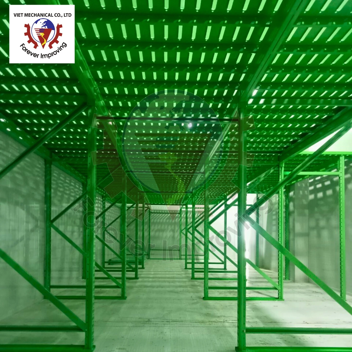 High Capacity Mezzanine Racking with Mezzanine Floor Racking for Space Saving Warehouse Solutions