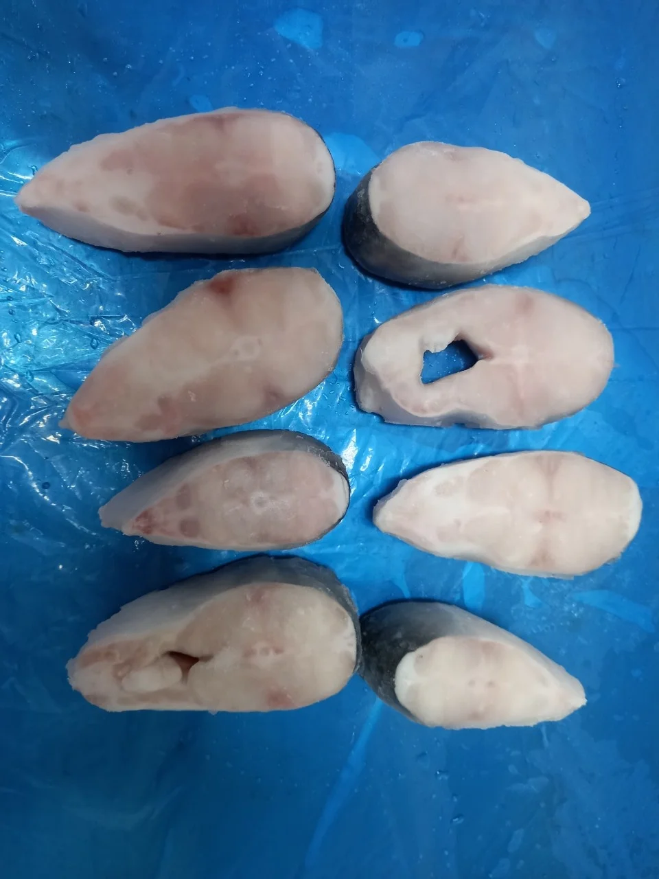 Best selling Frozen Pangasius Steak/ Basa fish steak/ Cream Dory fish steak From VietNam