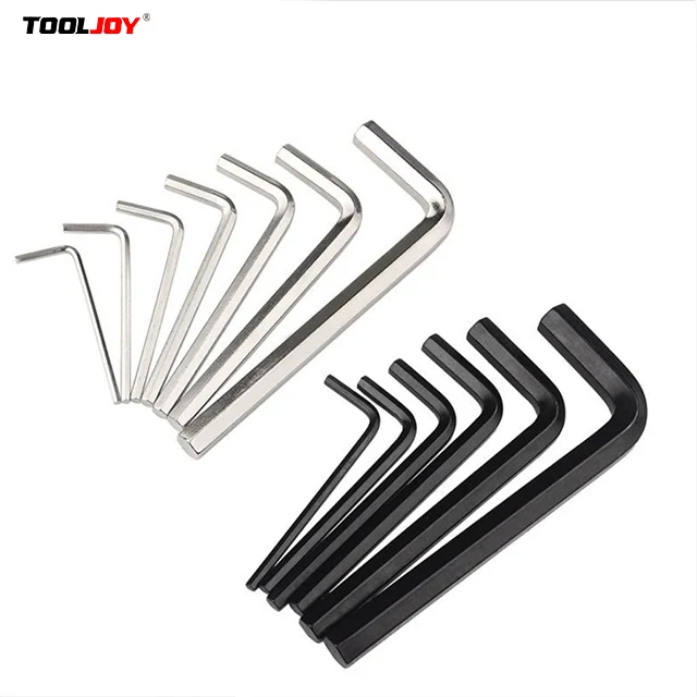 TOOLJOY Hot Sale Factory 3/32 1/4 inch 5/32 5/8 short hex key m4 allen key Hex hexagonal long Wrench for Hexagon Socket Screw