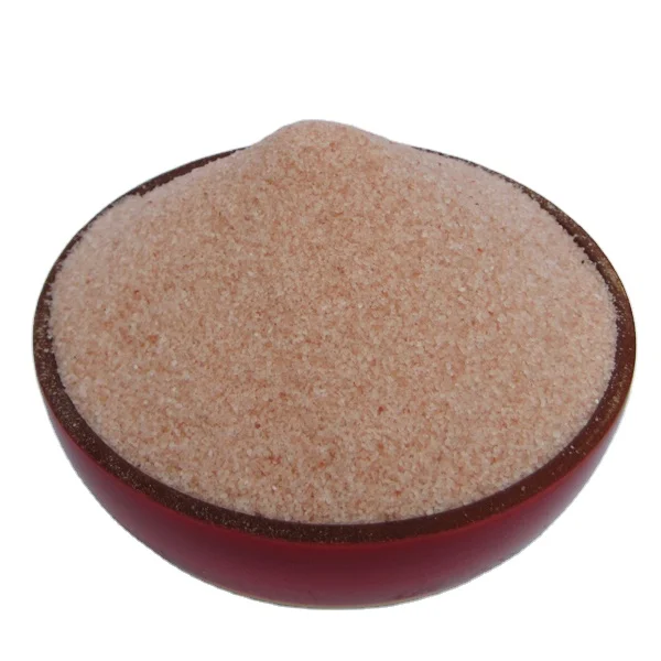 
Natural Fine Pink Edible Salt/ Himalayan Pink Salt/ 0.3-0.8 mm Fine Salt 