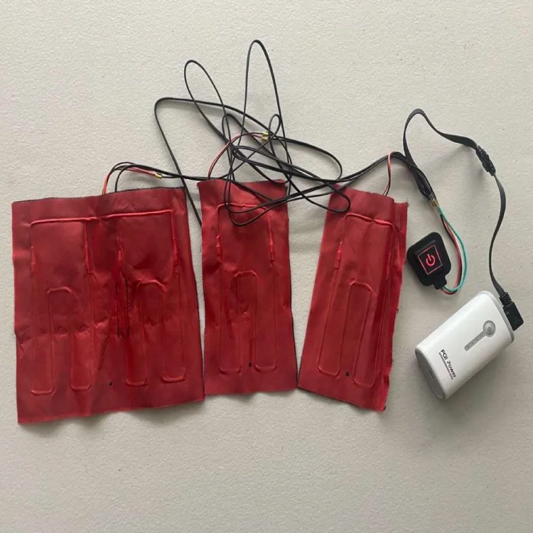 ODM OEM Smart Bluetooth APP Control 5V USB Heating Pad With Temperature Control By Mobile Phone