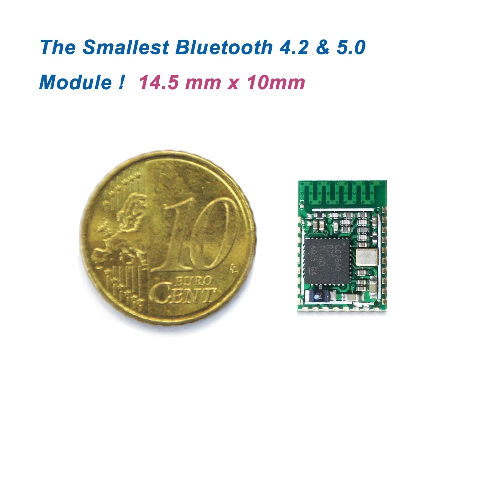 Taiwan Made High Standard Blue tooth Low Energy BLE 4.2 & 5.0 TI CC2640R2F Wireless Module