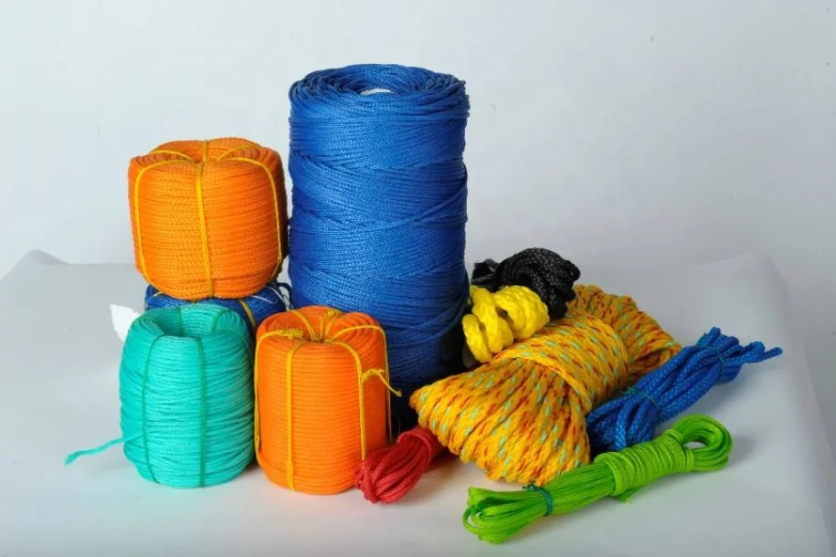 High Quality 0.5mm to 8mm and 8ply to 128ply Twisted Polyethylene Braided  Twine from Multipack Plastic Industries India