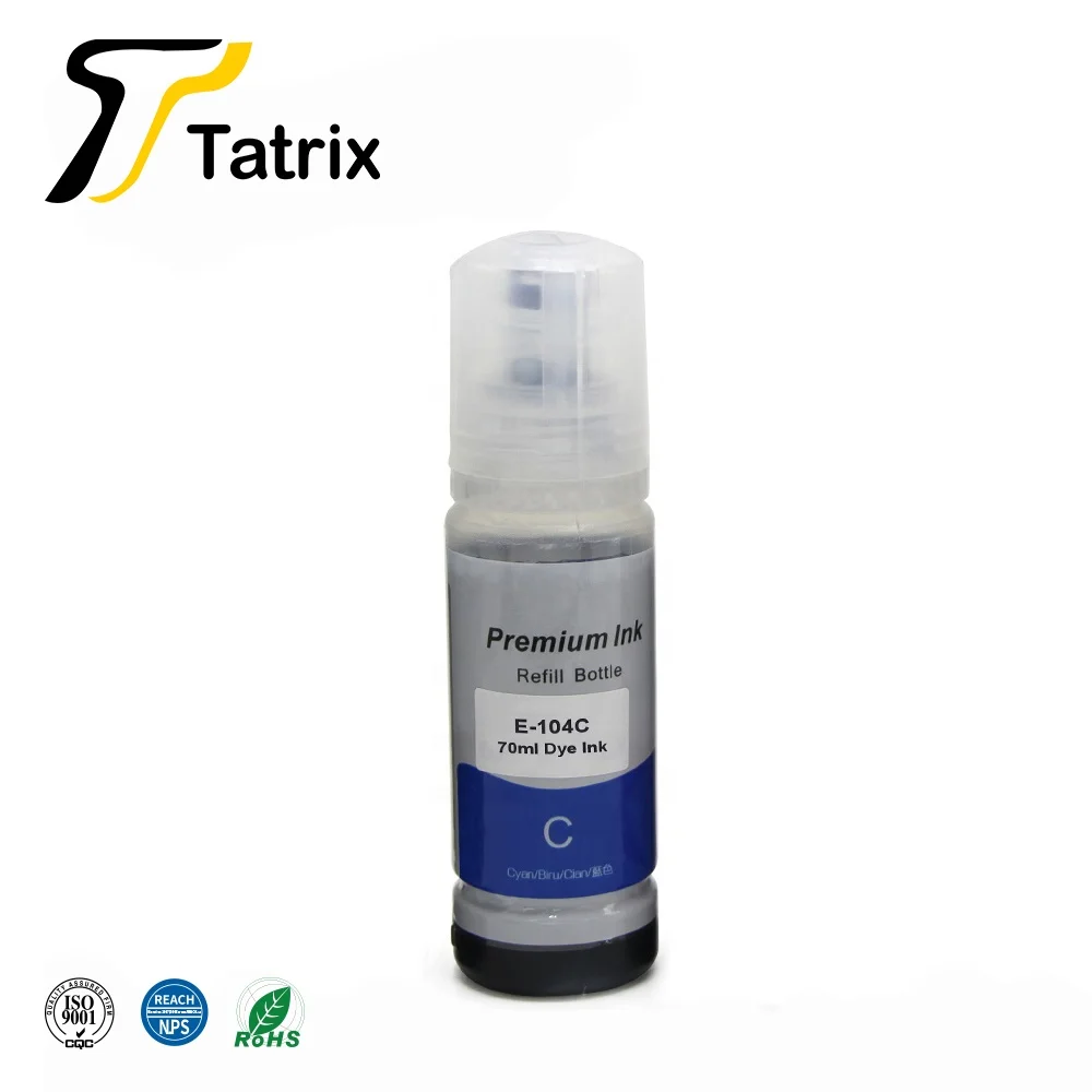 Tatrix 104 чернила для ECOTANK цвет водная бутылка пополнения чернил Epson ET-2710