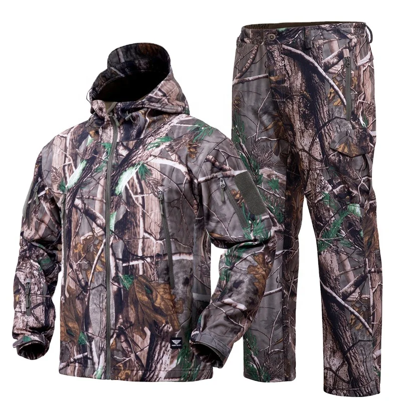 New Ghillie Suits Most Woodland Cheap Hunting Jacket Light Weight Popular Adults Camo fabric Camouflage Sniper Ghillie Suits