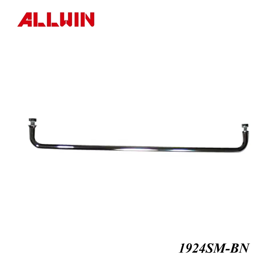 Single Brass Glass Shower Door Handle Wall Mounted Bathroom Towel Bar Rack Holder