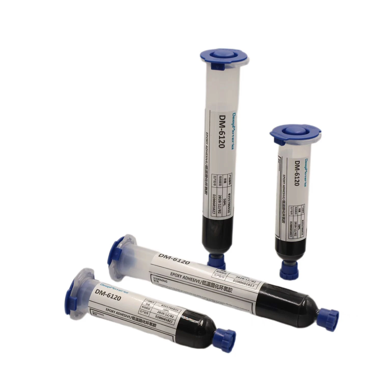 DeepMaterial Black liquid Heat curing Epoxy resin Encapsulant for COB encapsulants dam&fill