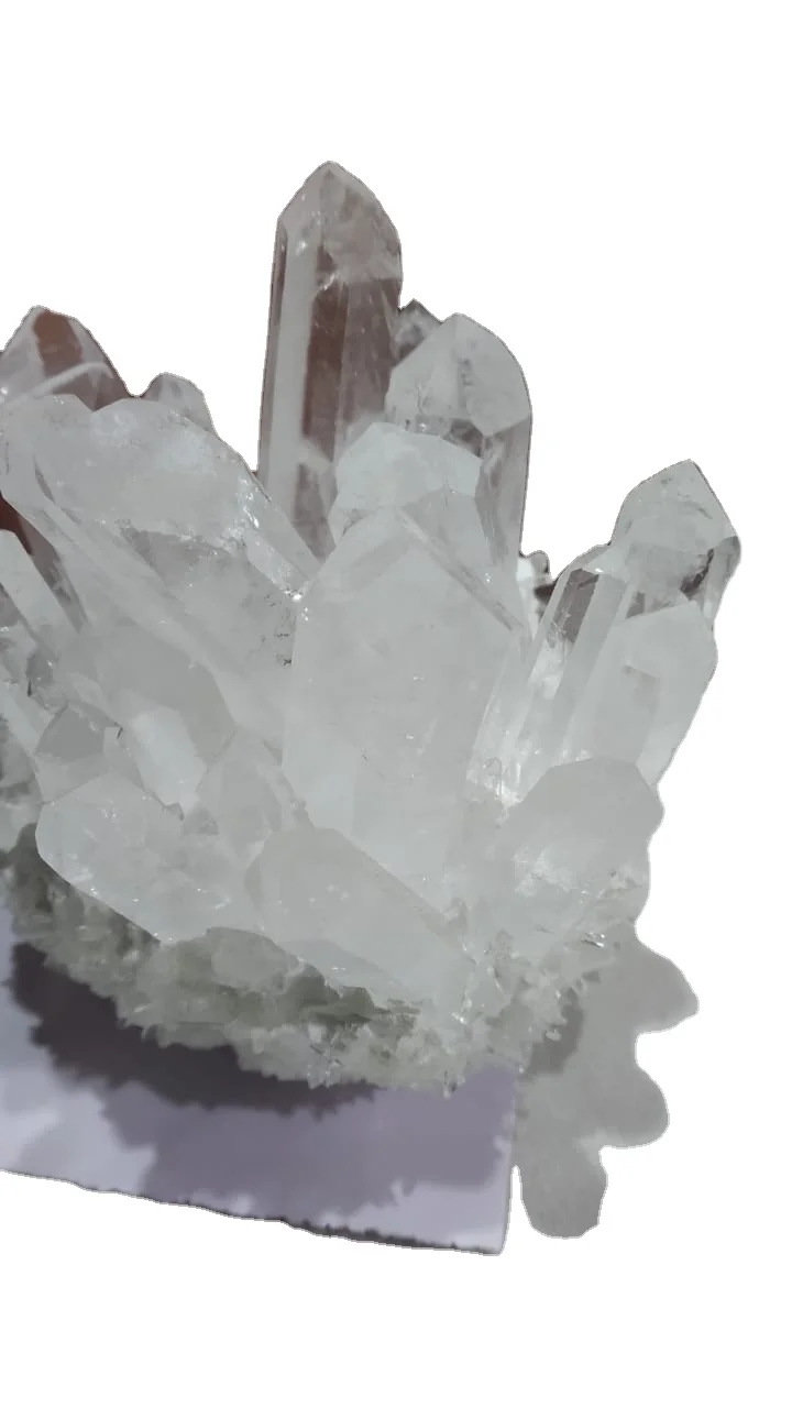 
wholesale brazil crystal cluster pencil points spiritual healing crystals meditation metaphysical crystal cluster 