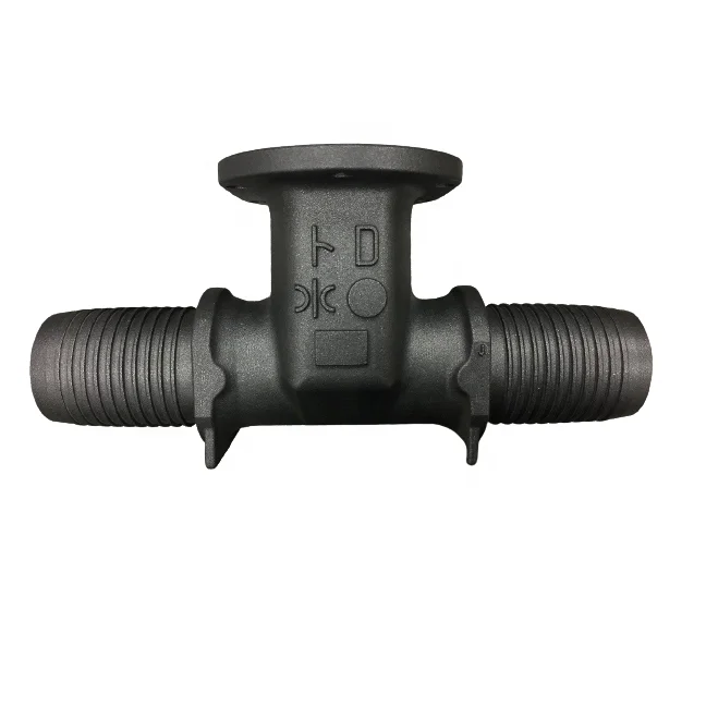 High quality water pipe fitting larger diameter machine casting parts lost foam casting product OEM service accept