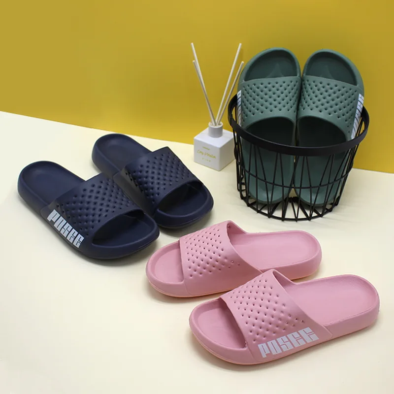 Custom Wholesale Lightweight Slipper with High Quality Rubber Sole Sheet Slide Sandal