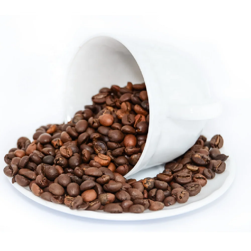 Оптовая продажа кофе Volcafe с золотой жареной арабикой темные жареные кофейные зерна подают для кондитерских изделий