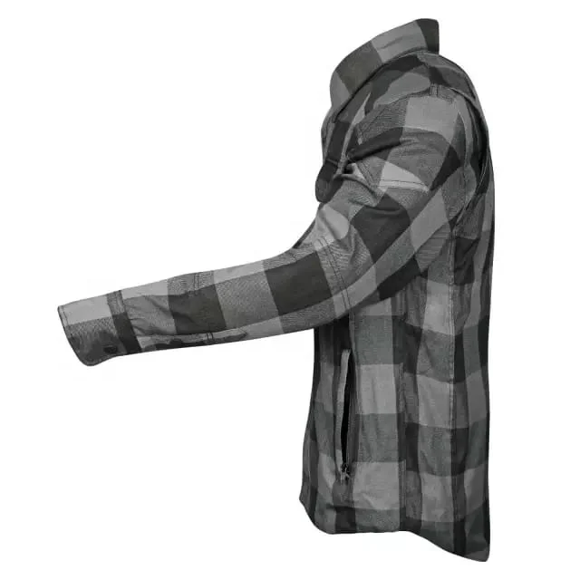 Фланелевая кевларовая рубашка для мужчин и женщин с логотипом