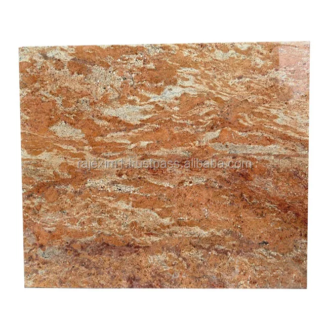 Absolute Black Granite Slabs for Flooring Antiqued Big Slab with Flamed & Brushed Finish