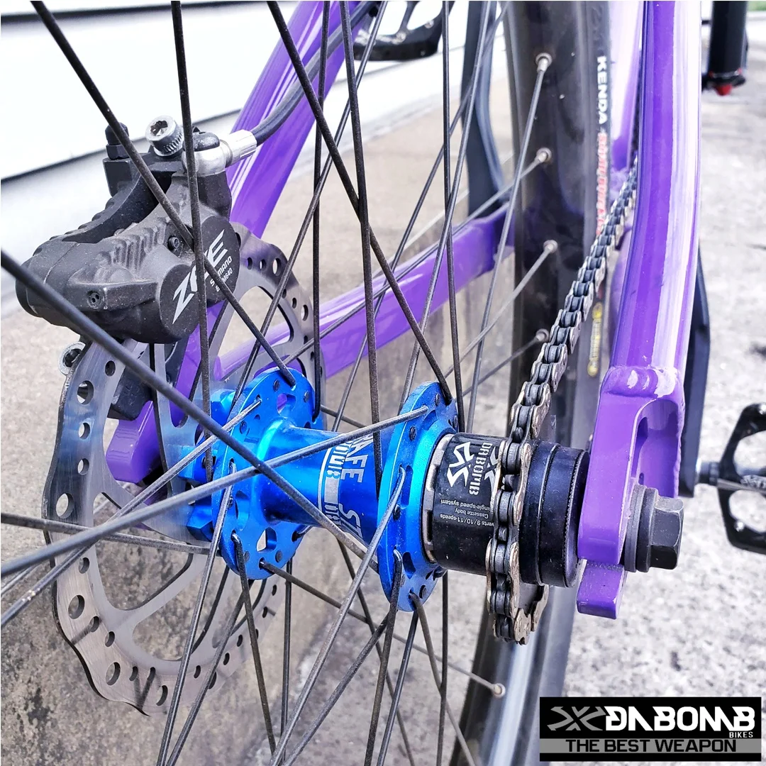 DABOMB MTB внедорожник 135 мм * 10 CNC болт на заднюю ступицу горного велосипеда