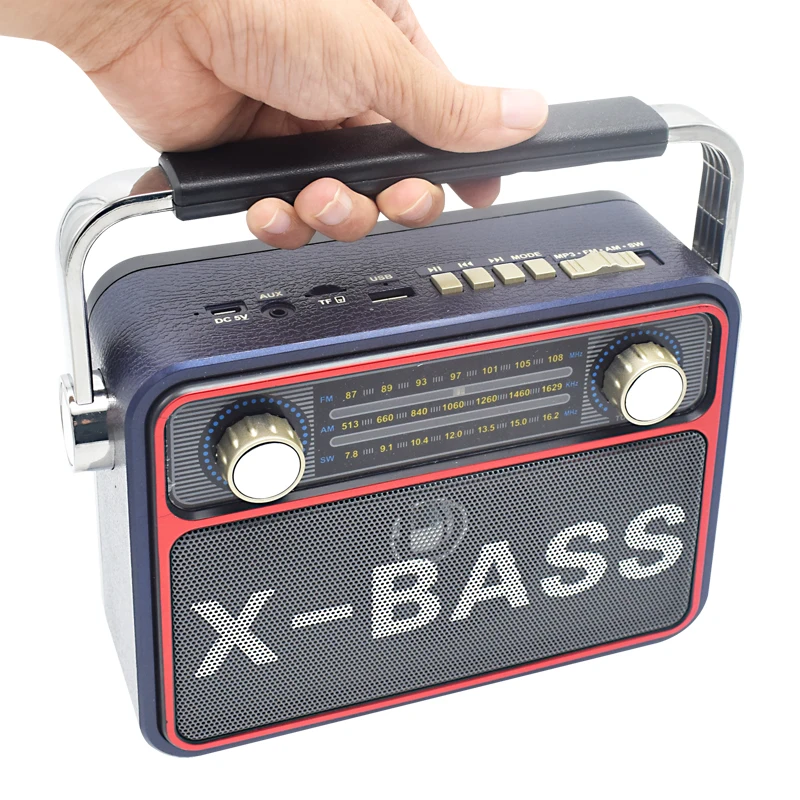 Best Quality Fm Portable Classic Radio Retro BT Speaker, Vintage Radio-Greadio FM Radio With Old Fashioned Classic Style