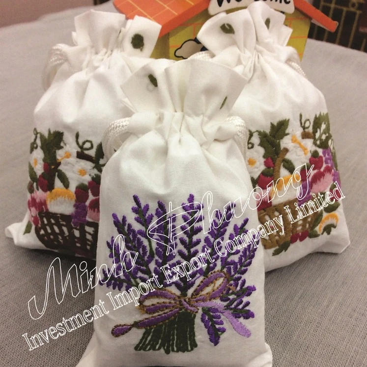 Hot Selling Embroidery Beautiful Lavender Sachet Embroidery Crafts Cross-Stitching & Needlework