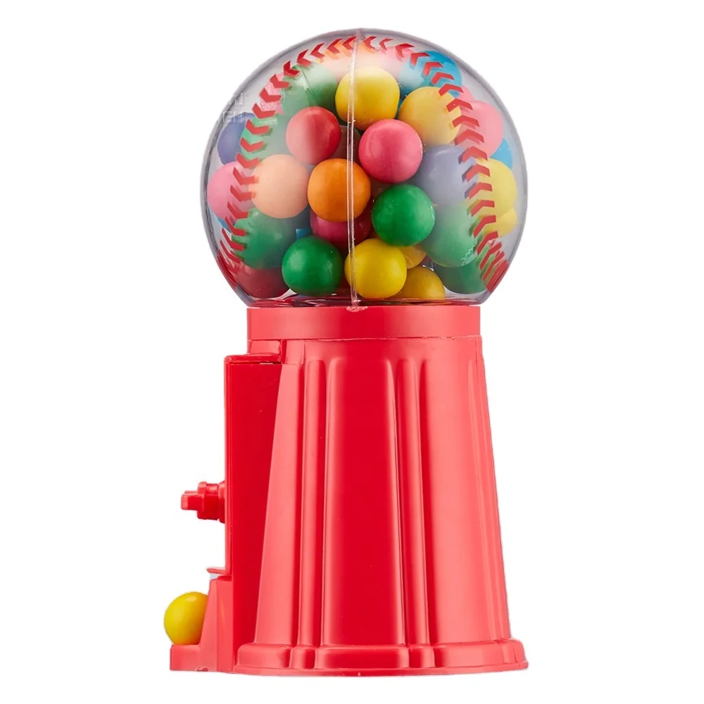 Kwang Hsieh Baseball Shaped Plastic Mini Snack Candy Dispenser