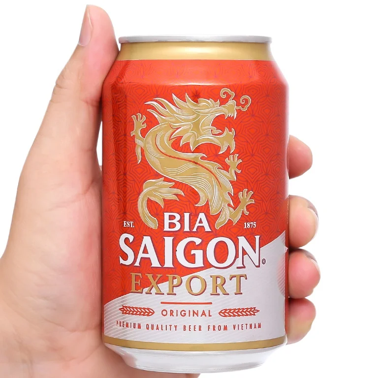 SAIGON EXPORT BEER CAN 330ML