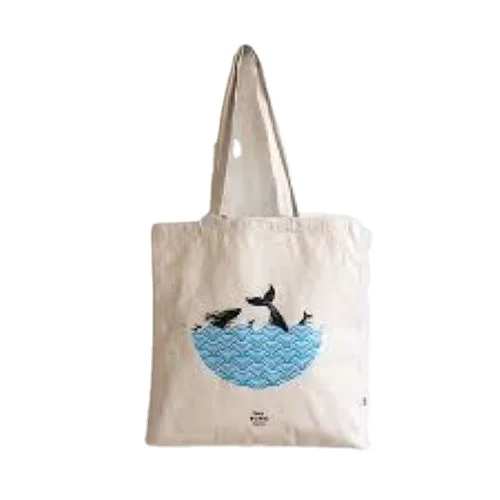 New Design Print Organic Cotton Canvas Shopping Bag With Customized Durable Cotton Canvas Tote Bag At Wholesale For Cheap Price