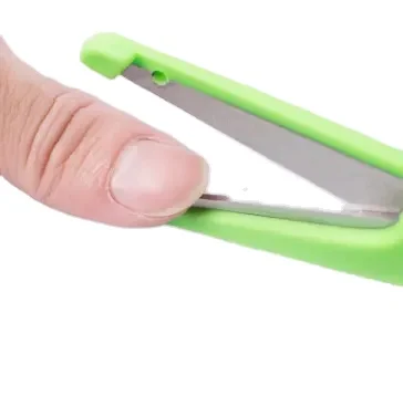 Ready to Ship Stationery Scissors Stainless Steel Thinning Scissors Sharp Blade Tip Children Students Babies Kids Safety First