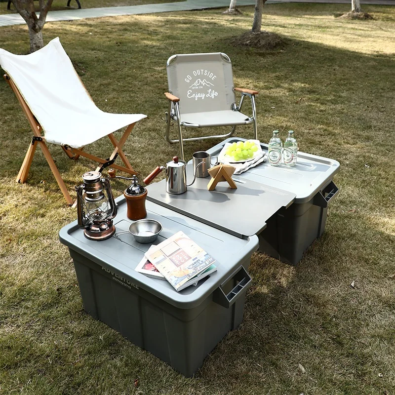 SHIMOYAMA Многофункциональный пластиковый автомобиль Тор для кемпинга кухонный модный ящик хранения инструментов автомобиля