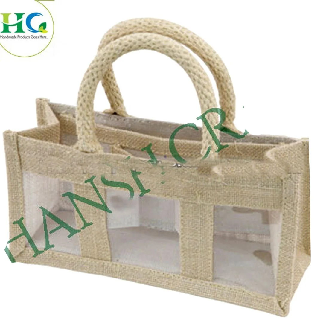Indian Manufacturer Of Natural Super Quality Long Handles Woven Heavy Duty Jute Bag Handled Promotional Shopping Bag picnic bag