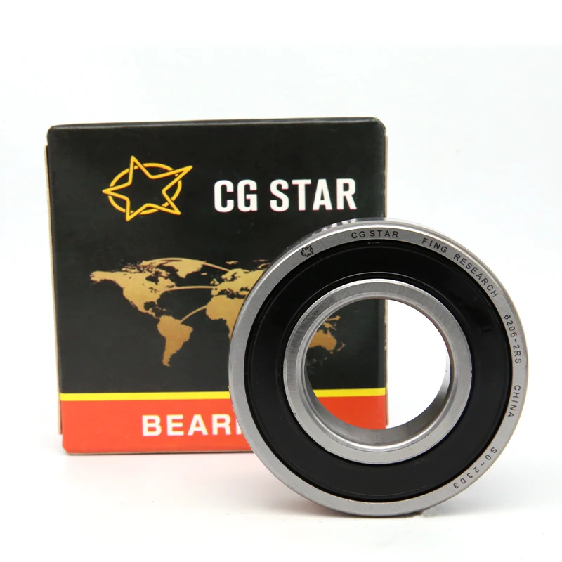 Factory manufacturing CG STAR high quality long life high precision 6203rk deep groove ball bearing for motorcycle bike bicycle