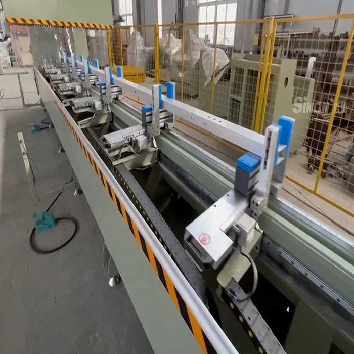 GSGZA-CNC-7000 Automatic Aluminum Profile Processing Machinery for All Kinds Processing Duty