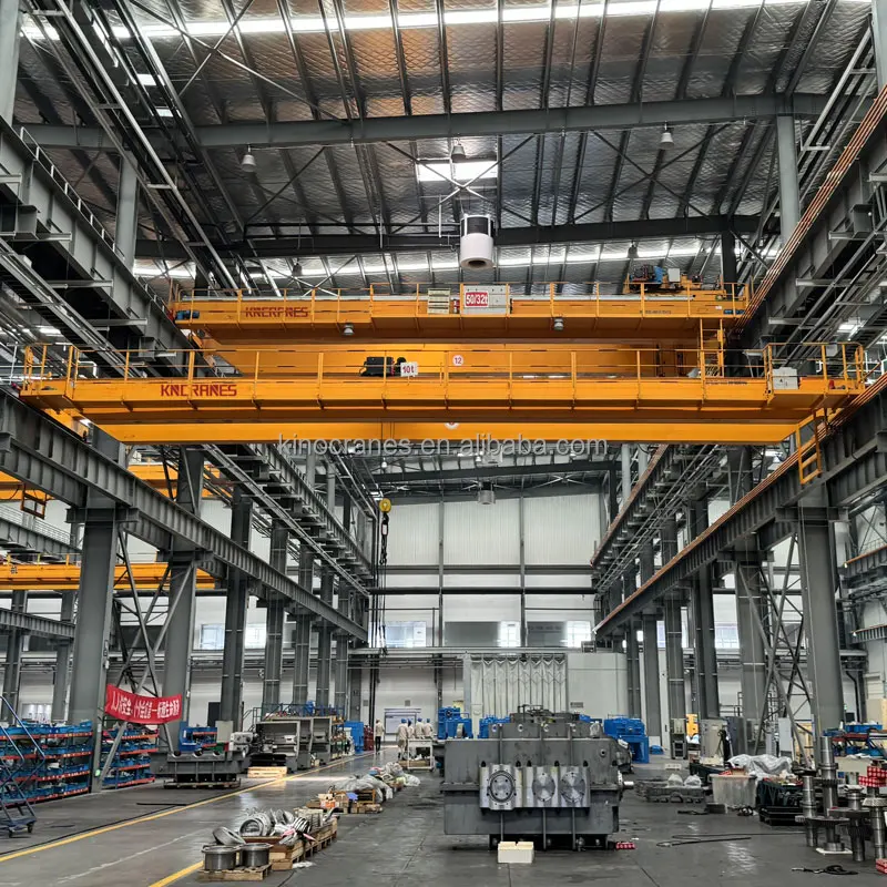 Top Running Electric 35 100 120 150 200 ton Double Girder Beam Bridge Crane