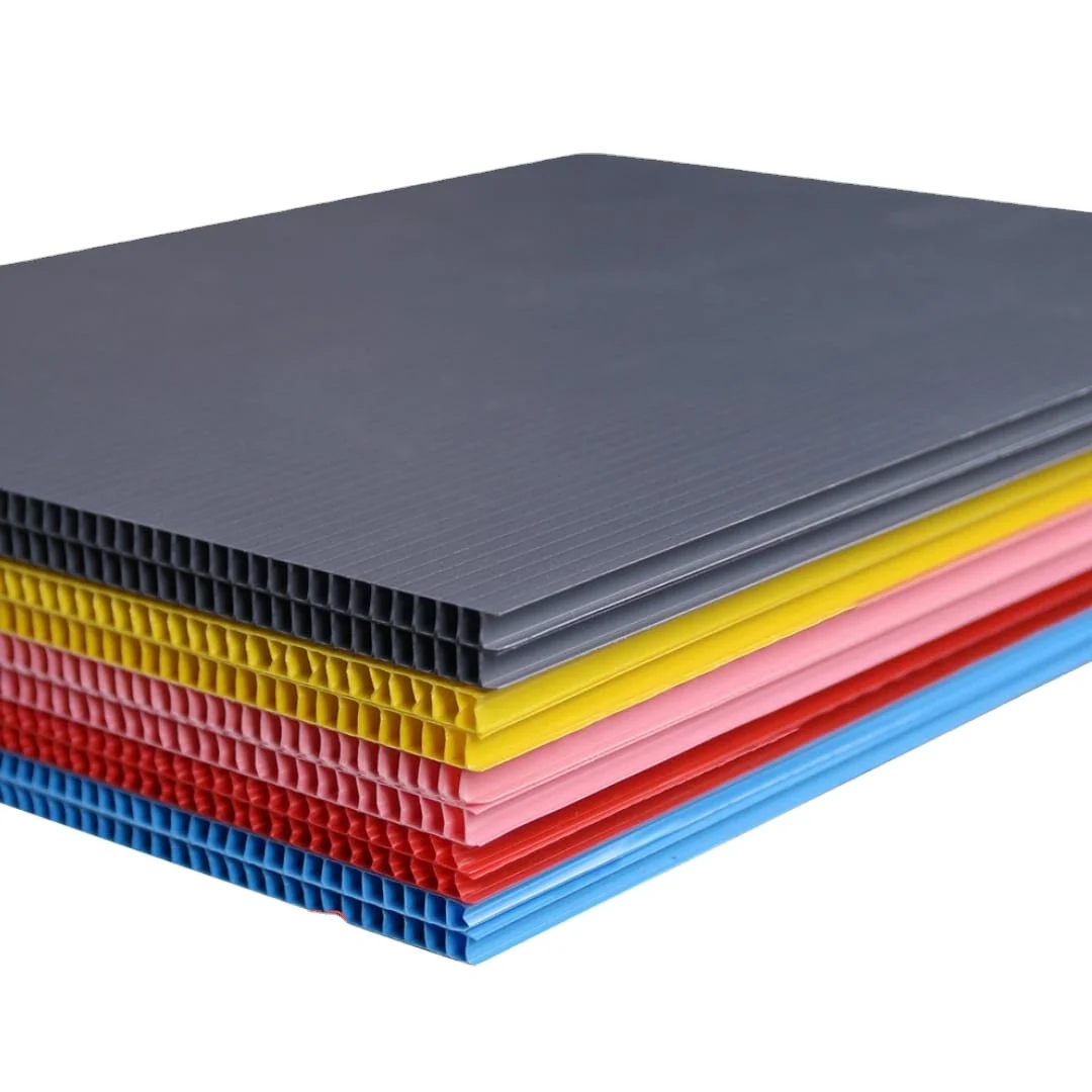 customized hollow board manufacturer 2mm thick waterproof cuttable pp polypropylene corrugated wholesale correx coreplast sheet