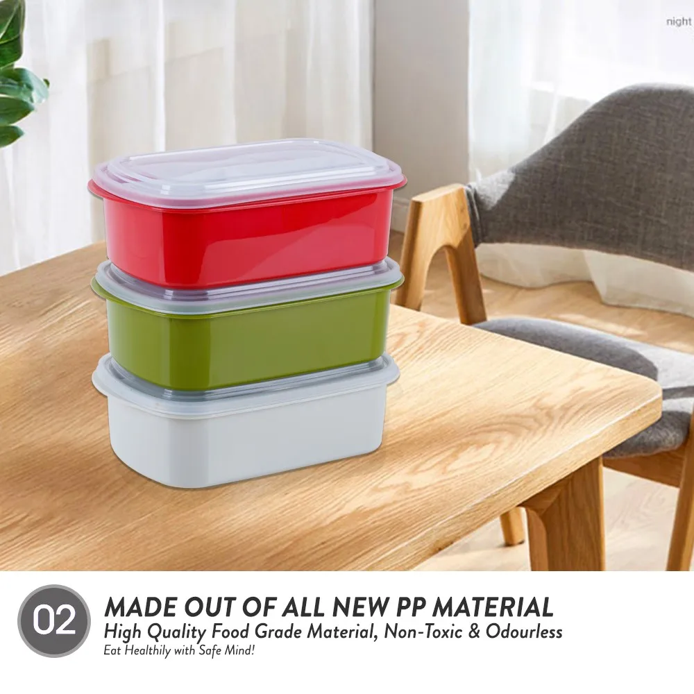 Elianware Elegant Luxury Premium Healthy Diet Control Bento Divided Lunch Box with Utensil Sets